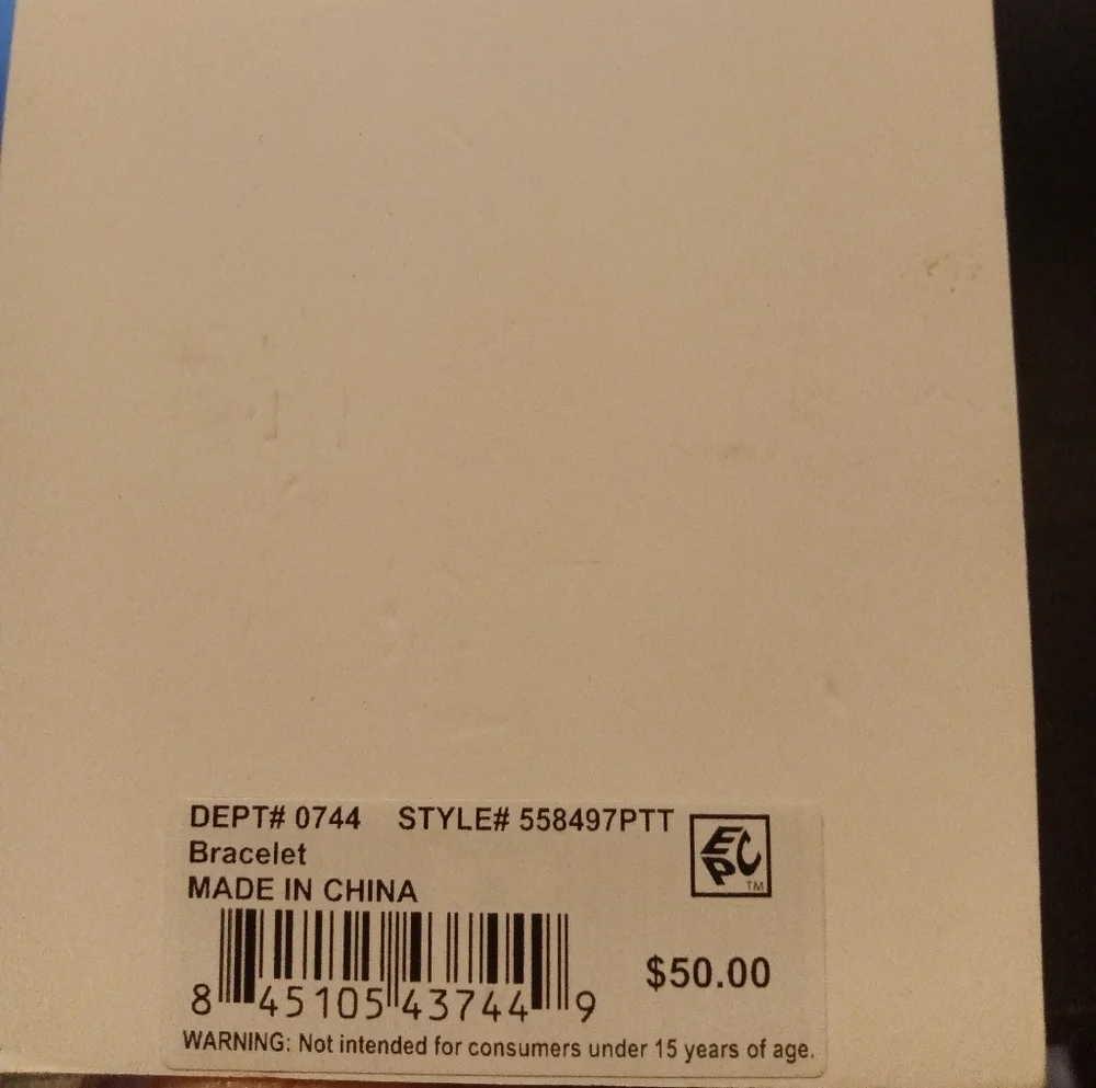 NEW 14k Gold-plated Charms w/SS Unwritten "Always Love" Charm Bracelet - Picture 5 of 5